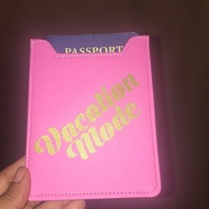 Passport and Boarding Pass Holder